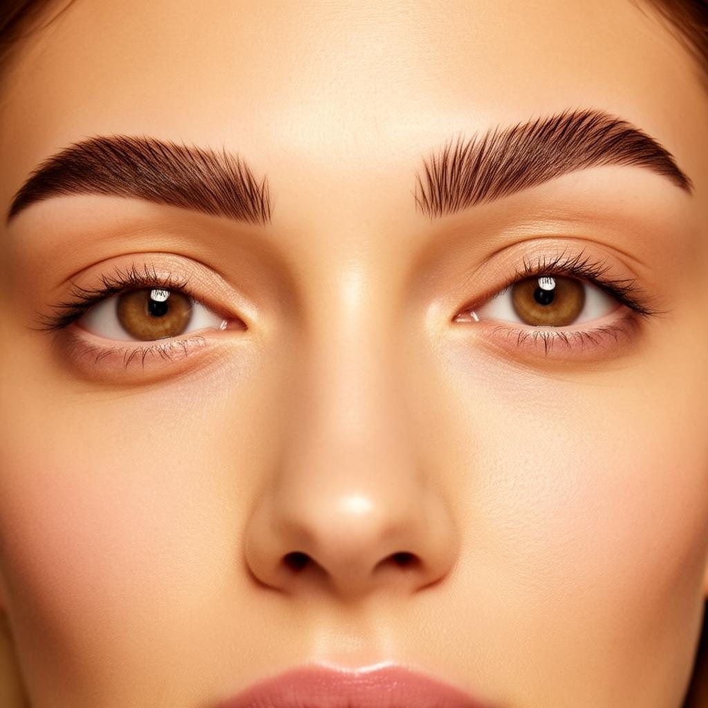 Sopracciglia realizzate con tecnica microblading pelo a pelo